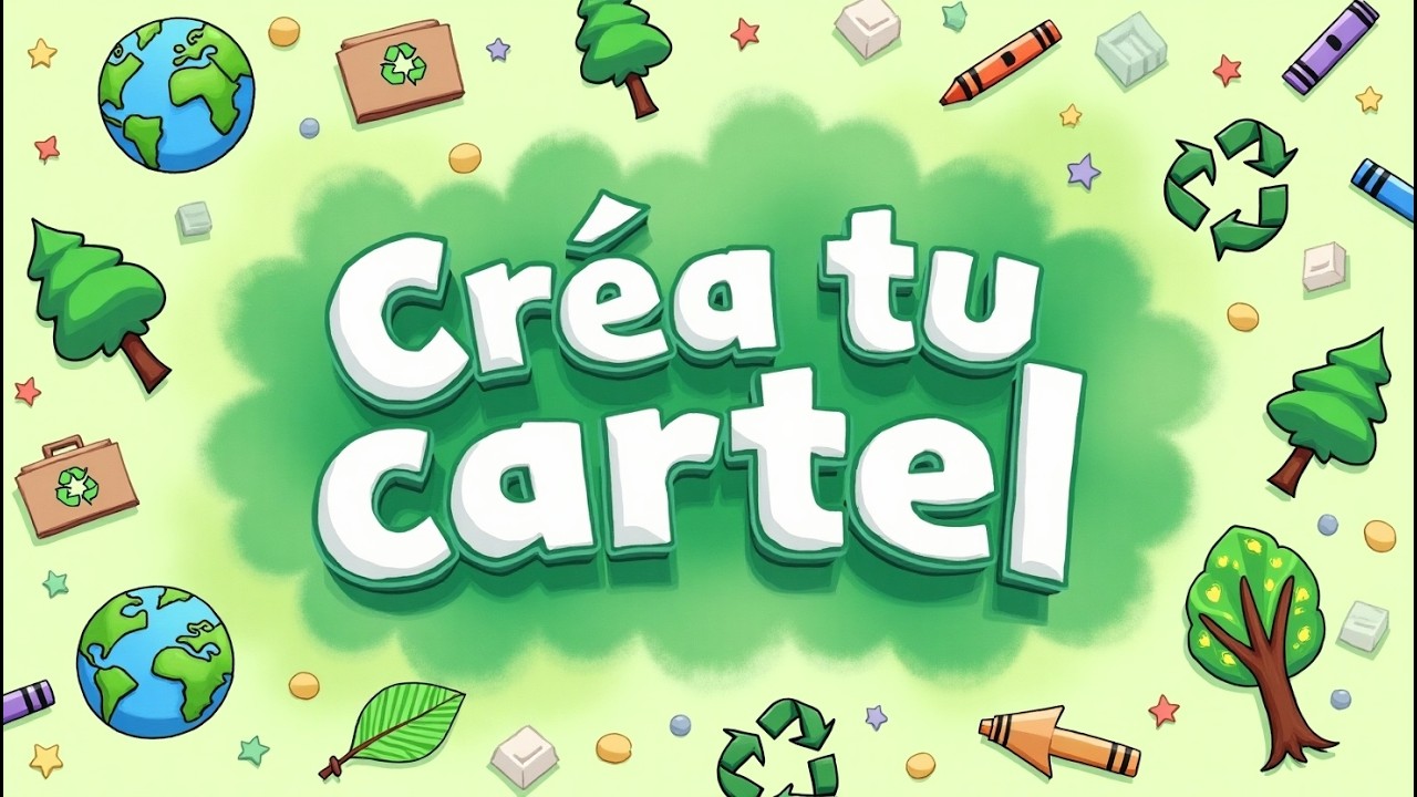 5 Ideas de Carteles del Cuidado del Medio Ambiente ♻️
