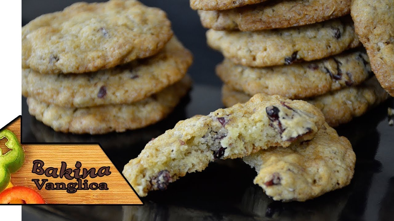 Epizoda 58 - Keksići sa brusnicom i belom čokoladom / Biscuits with cranberries and white chocolate