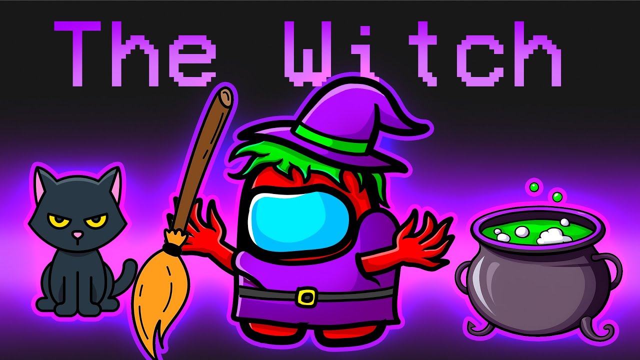 Becoming a WITCH in Among Us With MY CRAZY FAN GIRLS...