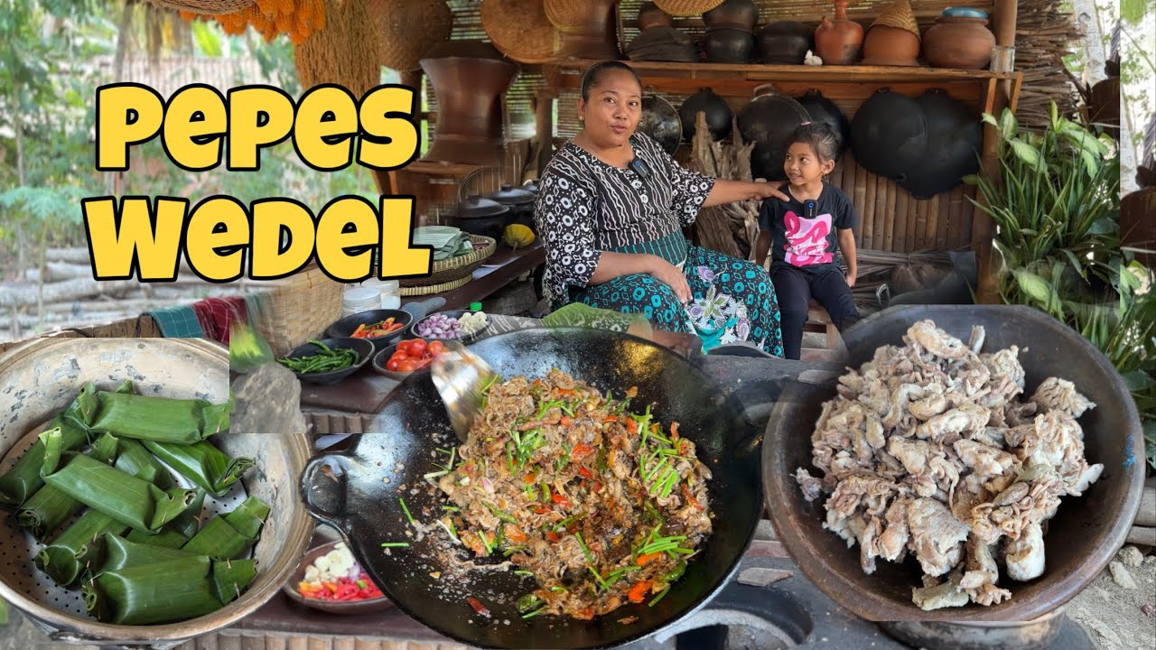 IKI SENG JENENGE WEDEL BANDENG MASAKAN LAMONGAN ⁉️ DI MASAK PEPES KARO OSENG