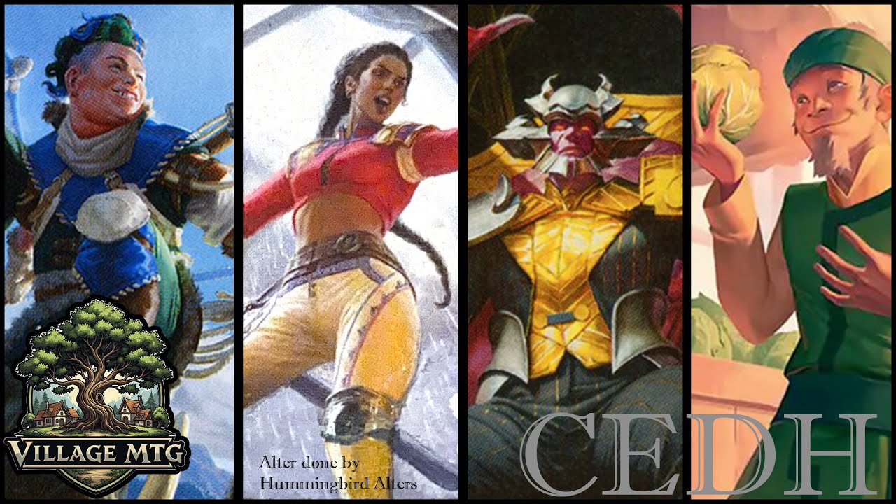 Kinnan vs Sisay vs Ob Nixilis vs The Cabbage Merchant CEDH