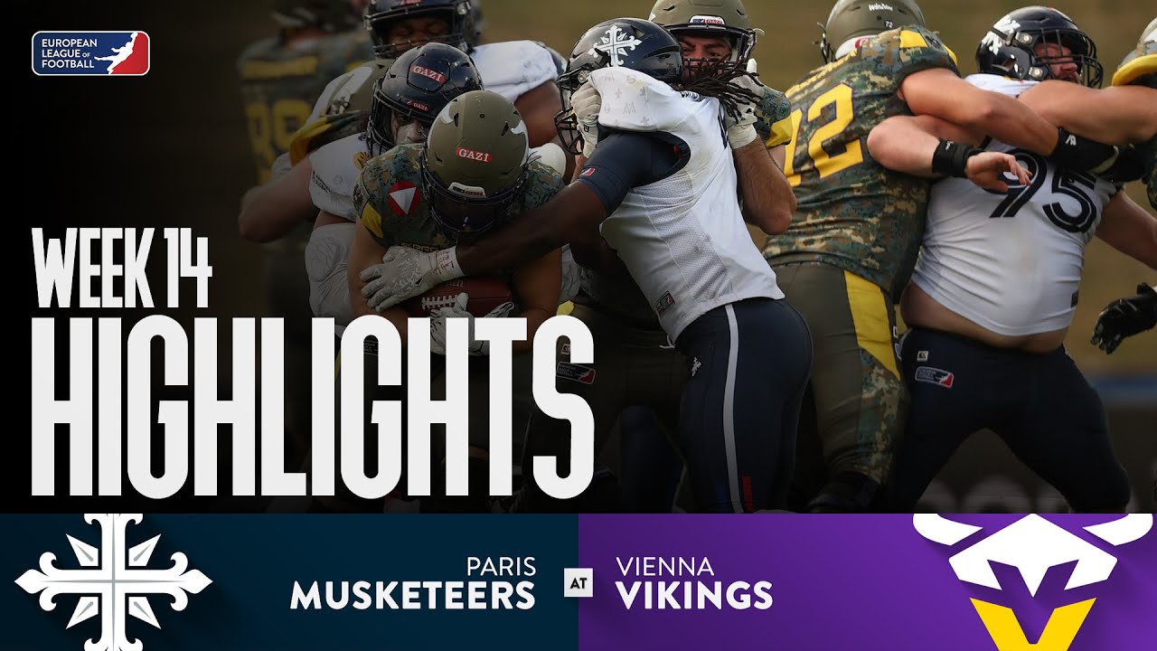 Paris Musketeers @ Vienna Vikings - Highlights | Week 14 | Season 2025