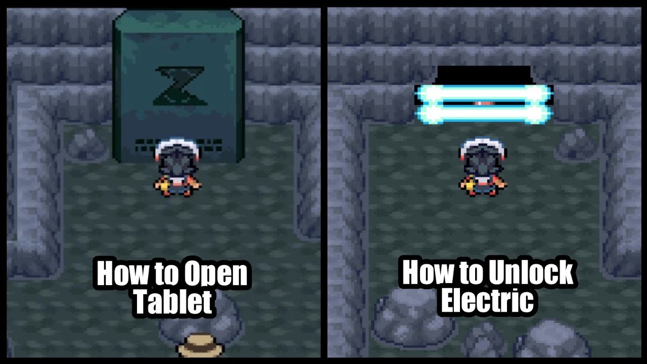 Pokemon Unbound 2.1.1 - How to Solve Tablet and Electric Puzzle in Thundercap Mountain