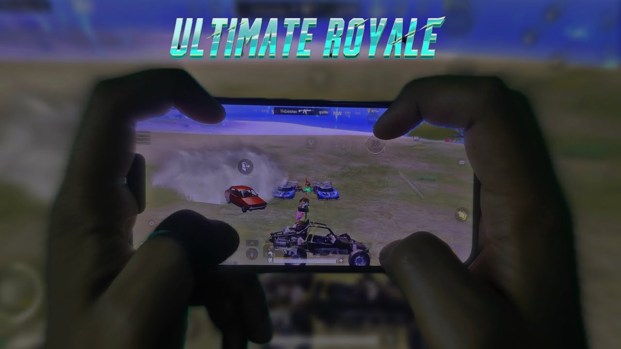 1vs4 Clutches in Ultimate royale (handcam)