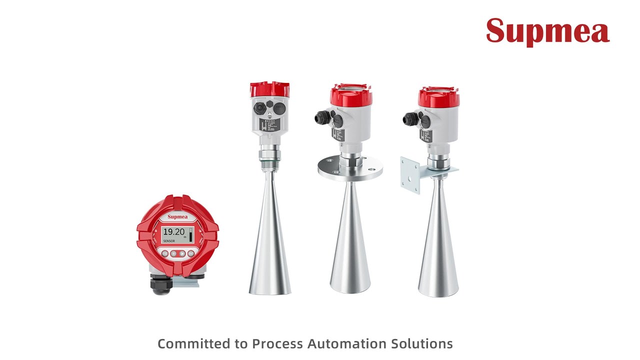 Supmea RD Series High-Frequency Radar Level Meter | Precise Level Measurement for Solids & Liquids