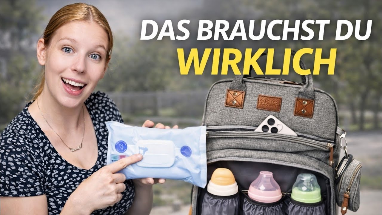 Wickeltasche packen 💙 | So werden Ausflüge stressfrei