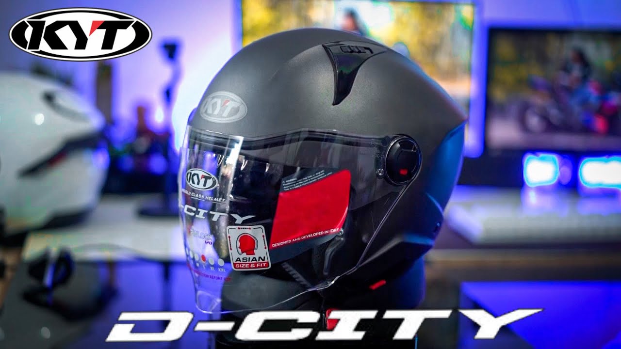 KYT D-CITY | FUTURISTIK, STYLIS‼️ KARENA HAL INI HELM INI PATUT DIMILIKI🔥 #kyt #kytdcity