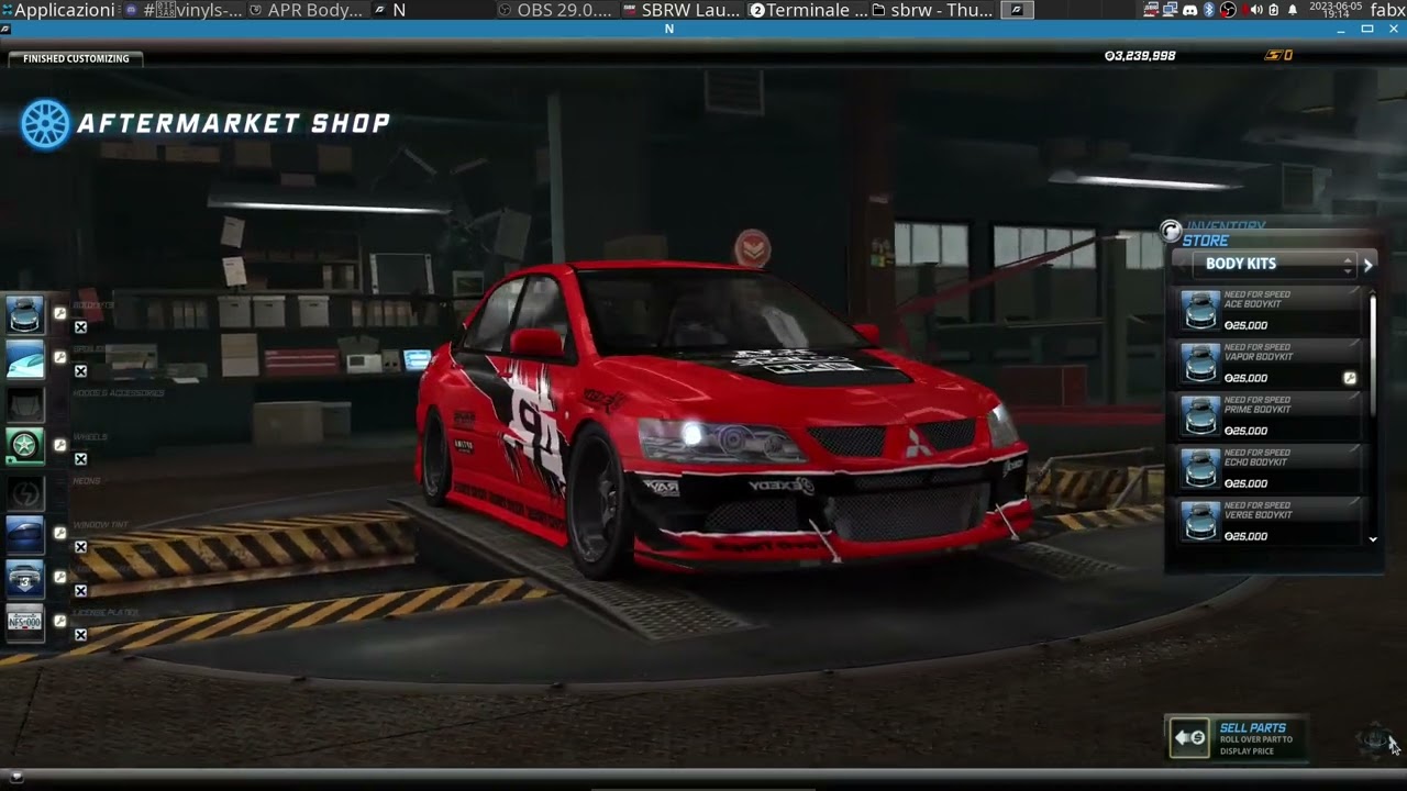 NFS World APR Bodykit for Evo IX [Mod Release]