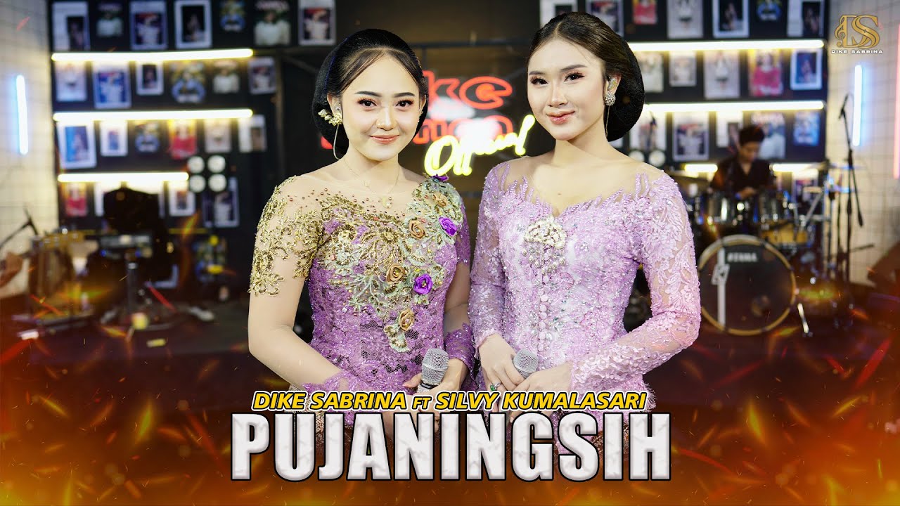 DIKE SABRINA Feat. SILVY KUMALASARI - PUJANINGSIH ( Official Live Music Video ) | DS MUSIC