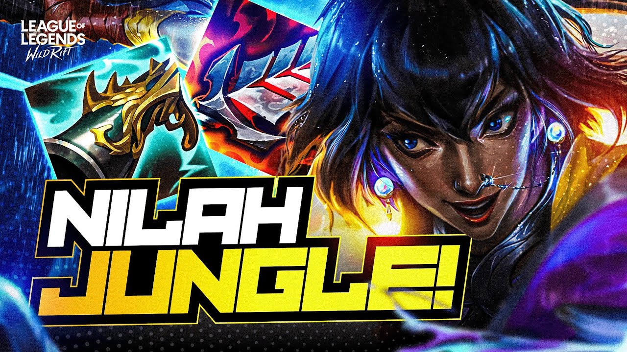 NILAH JUNGLE ME SURPREENDEU, TA BEM FORTE! LOL WILD RIFT