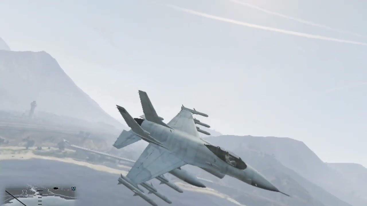GTA V: How To Steal A Fighter Jet From Military Base (No Guns Needed)