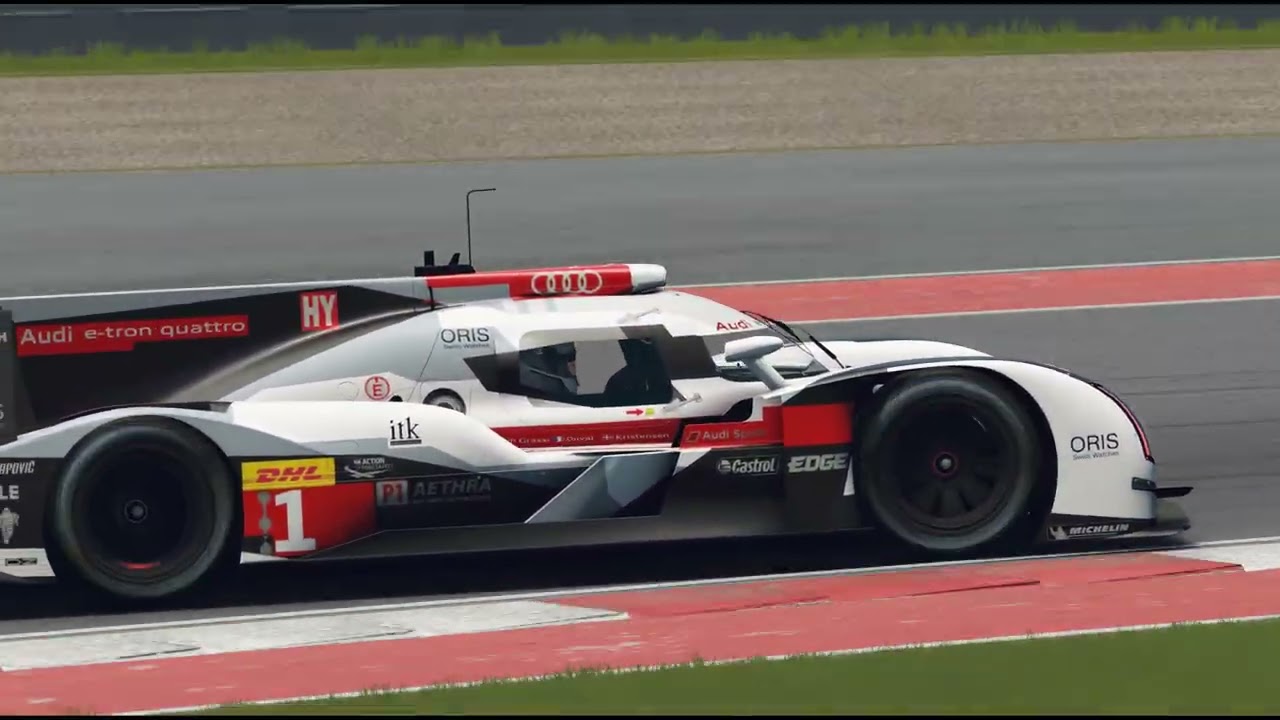Audi R18 E -TRON Quattro 2014 at Cota- Audi's Diesel LMP1 at America GP Circuit