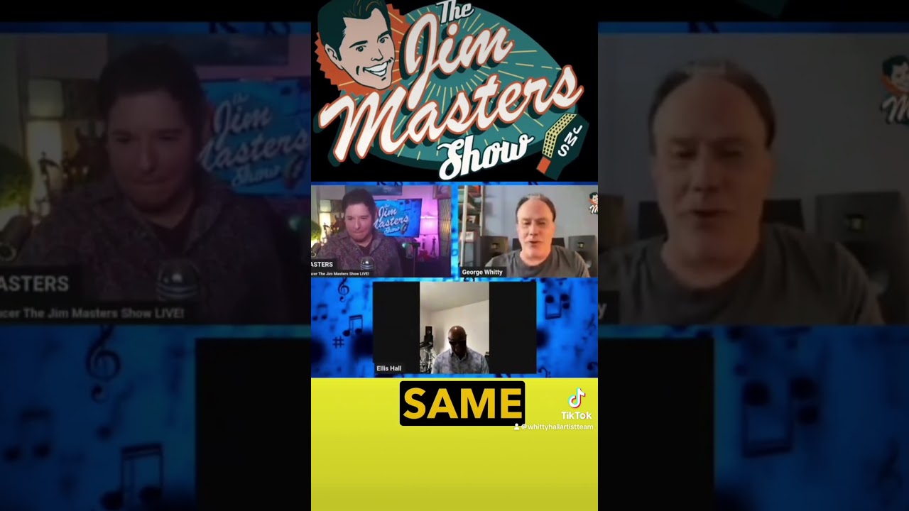 The Jim Masters Show! Ellis Hall & George Whitty! #soulmusician #jazzmusic #interview #music