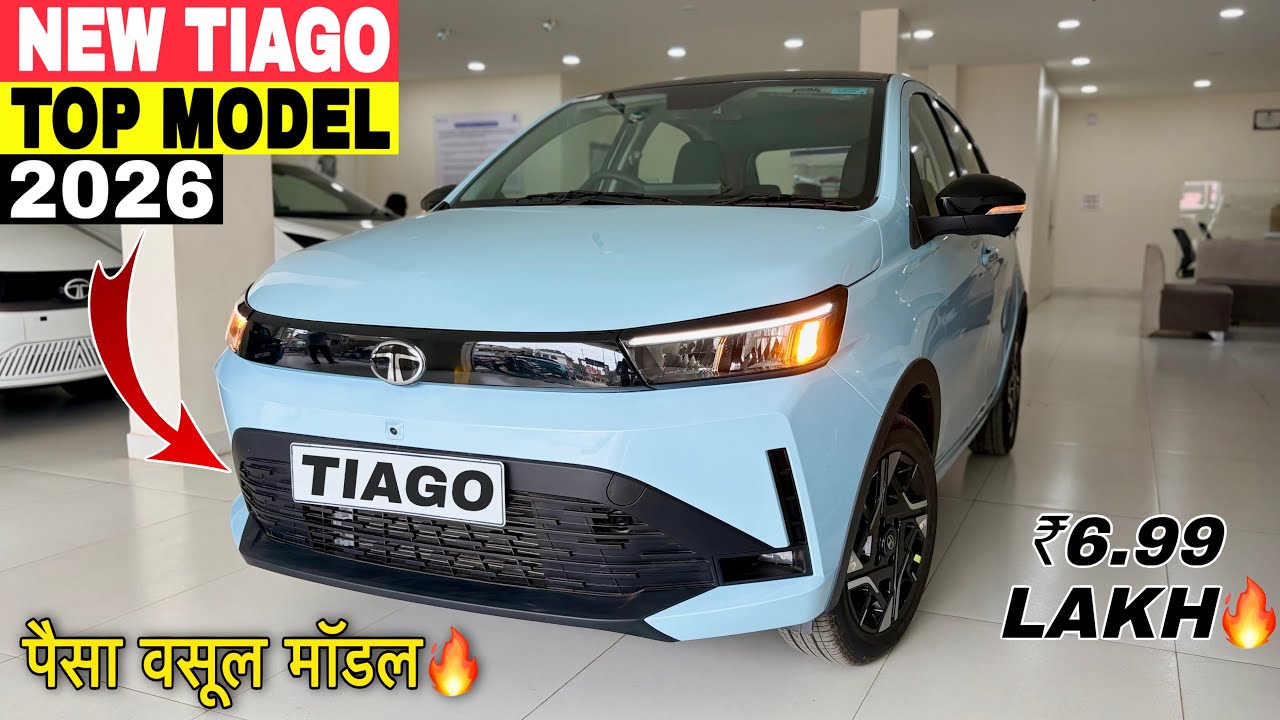 Updated ✅ Tata Tiago Facelift 2026 |Tata Tiago Creative Plus | Tiago Top Model | 2026 Tiago Review