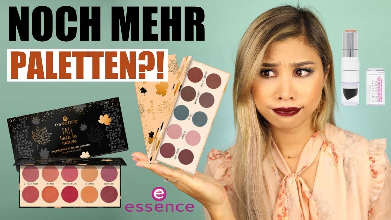 NOCH MEHR ESSENCE PALETTEN?! Drogerie Neuheiten Live Test! l Kisus Beauty News