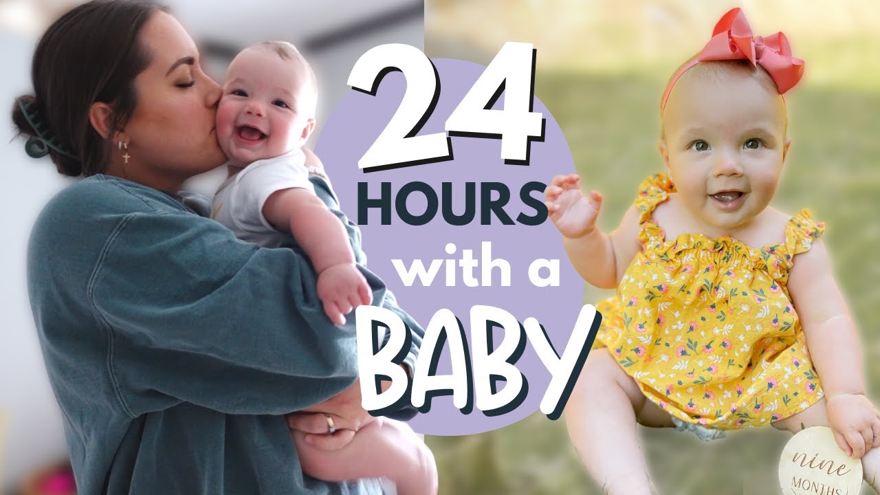 24 HOURS WITH A BABY! | *REALISTIC* Day with a 9 Month Old!