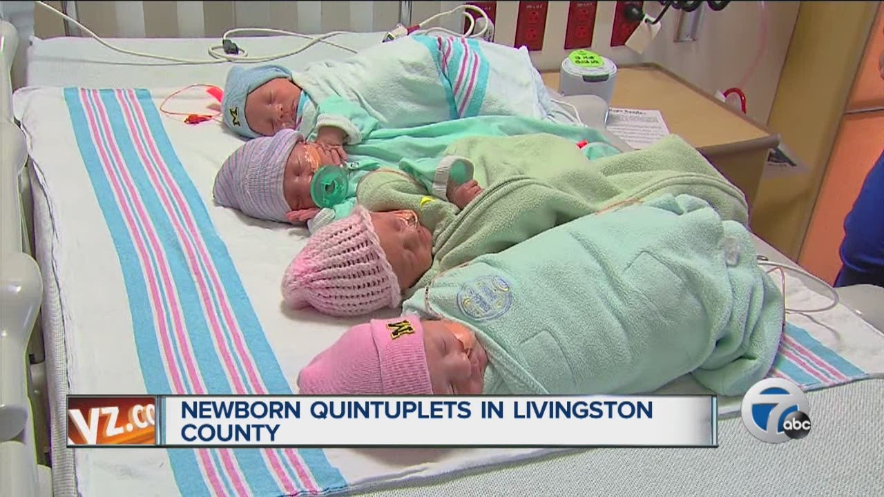 Hicks family adapting to new quints