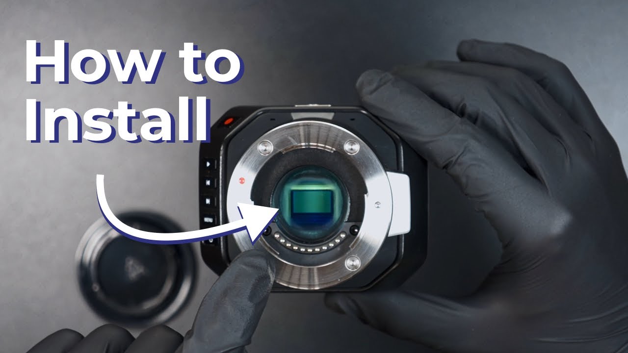How To Replace Blackmagic Micro Cinema Camera UV/IR Cut Filter To Shoot Full Spectrum Infrared