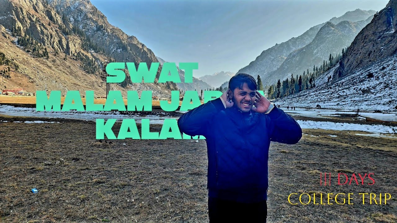 I went to a 3 day trip to SWAT Valley in Pakistan | A travel vlog in Pakistan | My first Video