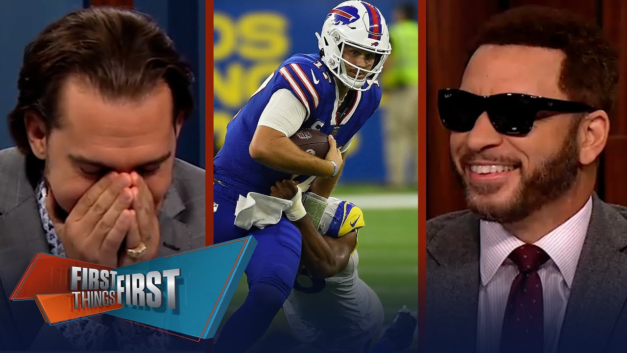 Josh Allen, Bills dominate the Rams in Week 1 | NFL | FIRST THING FIRST