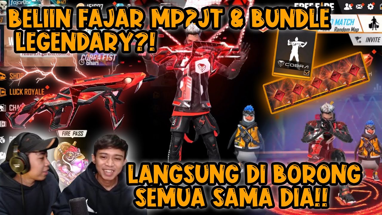 TOP UP IN ADEK GUA 2JT LANGSUNG BORONG MP2JT & BUNDLE LEGENDARY!! AUTO SENENG CUK ~