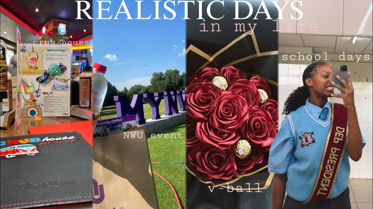 VLOG| Realistic Days In My Life| SCHOOL DAYS|LAST picture day,v-ball|Outside|South African Youtuber