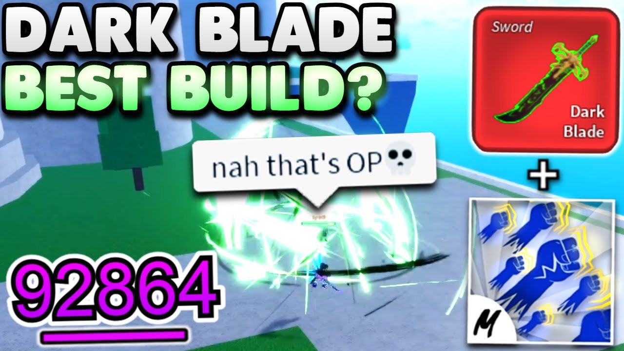 Dark Blade МОЖЕТ БЫТЬ ЛУЧШЕЙ PvP-сборкой для ОХОТЫ ЗА ГОЛОВАМИ... (Blox Fruits)