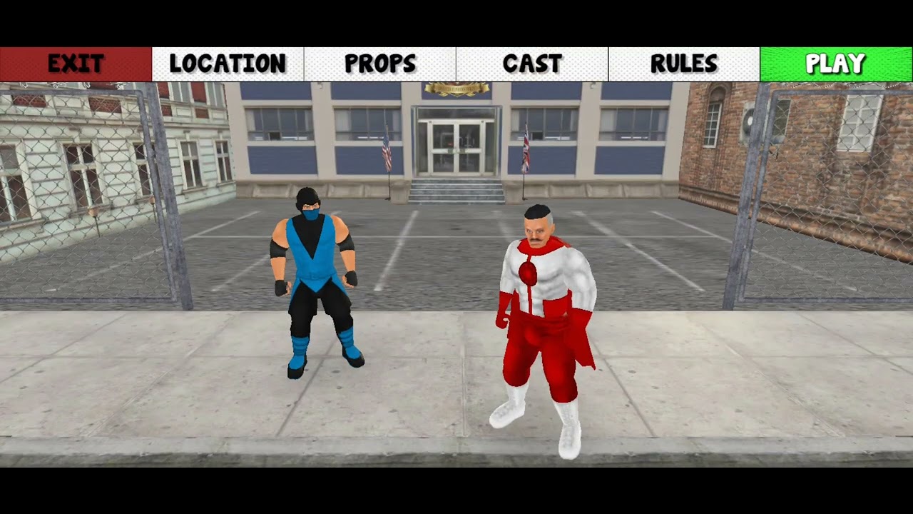 Infinite Lives Omni Man vs Invincible + Sub Zero fight