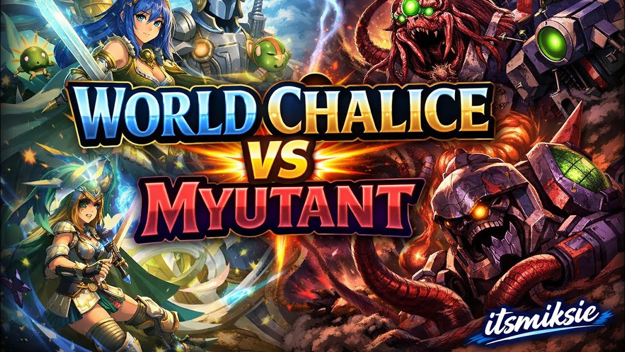Rogue deck Sunday&rsquo;s World Chalice Vs Myutant fusion 🪼