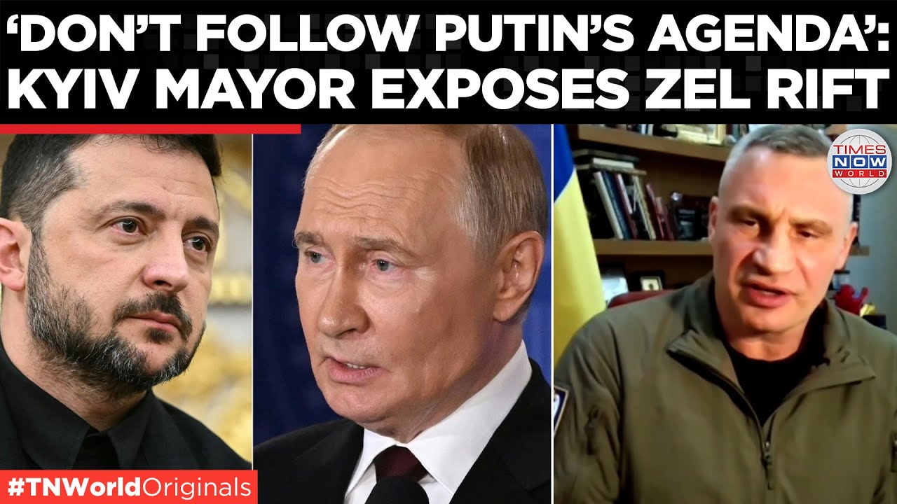 UKRAINE INFIGHTING: Kyiv Mayor Klitschko Exposes Feud With Zelensky | World News