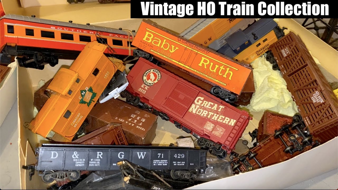 Vintage HO Train Collection Unboxing - Circa 1949 What Will We Find?