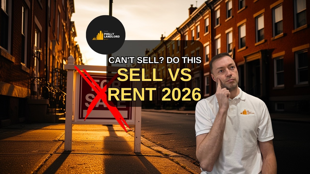 Can’t Sell Your Philly Home? Why You Should Rent it in 2026 (Math Breakdown)