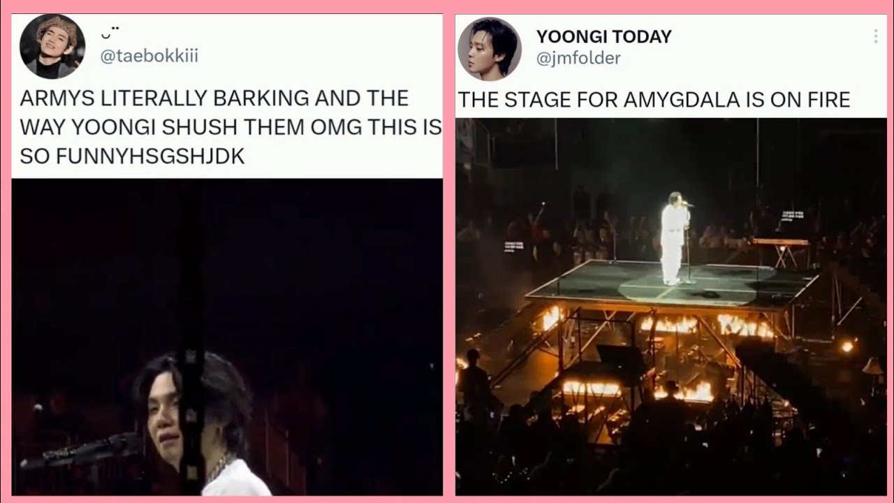 BTS tweets bc yoongi slayed