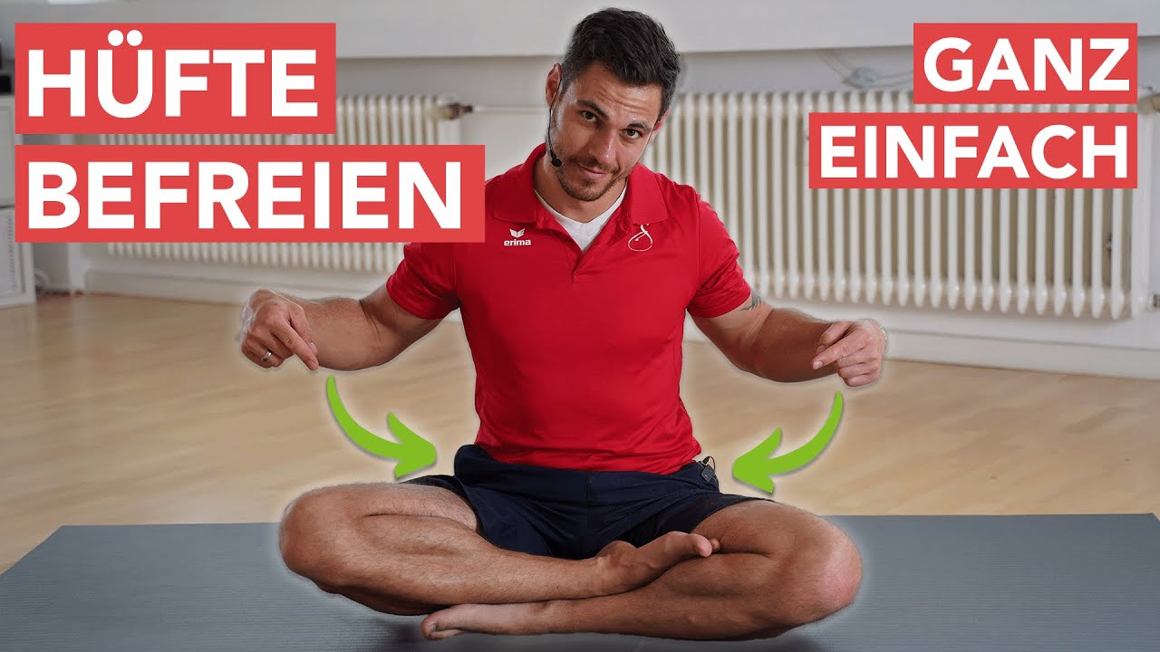 Befreie deine Hüfte mit dieser einfachen Übung │ Hüfte befreien mit nur einer Übung! 🔥