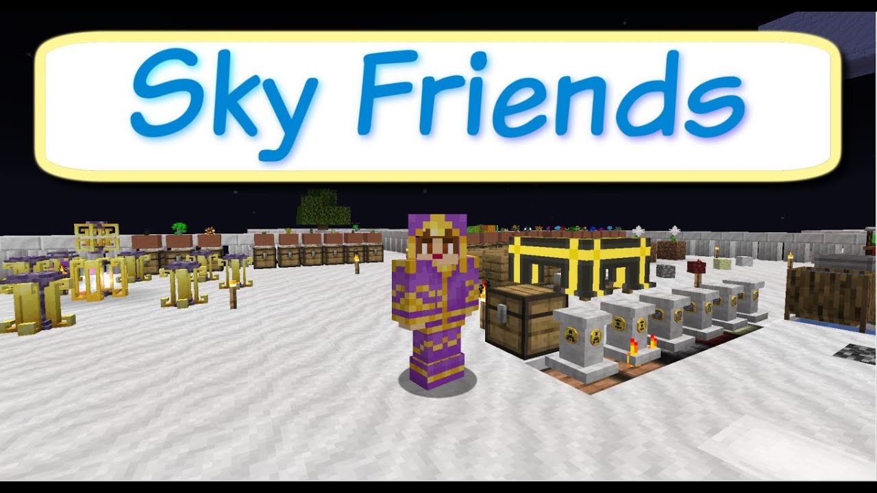 Pedestals on Sky Friends
