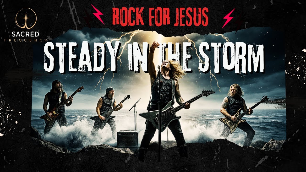 Steady in the Storm | Rock for Jesus That Shakes the Heavens | Sacred Frequency