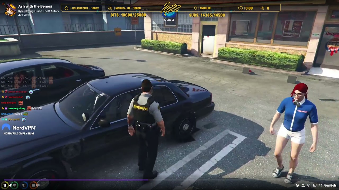 Lysium Reacts To Ash With The Benerji [GTA RP NoPixel 3.0]