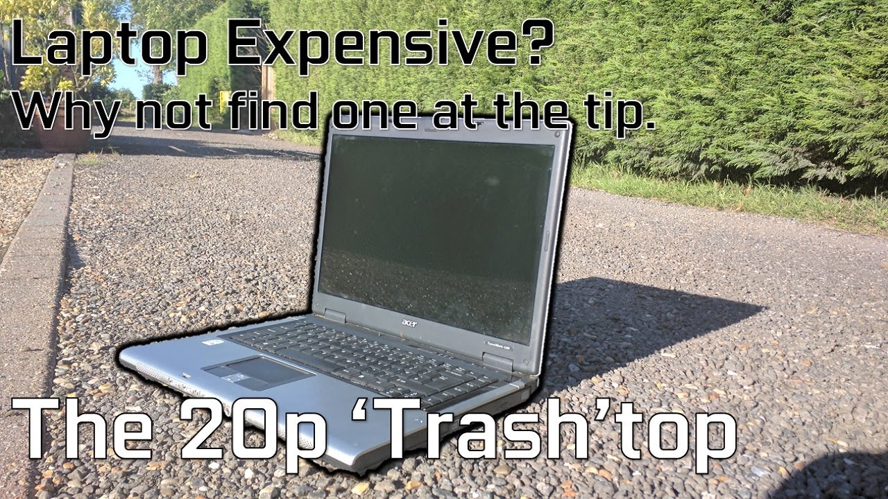 Gaming on a Laptop I got at the Dump // The GMA 950 Experience
