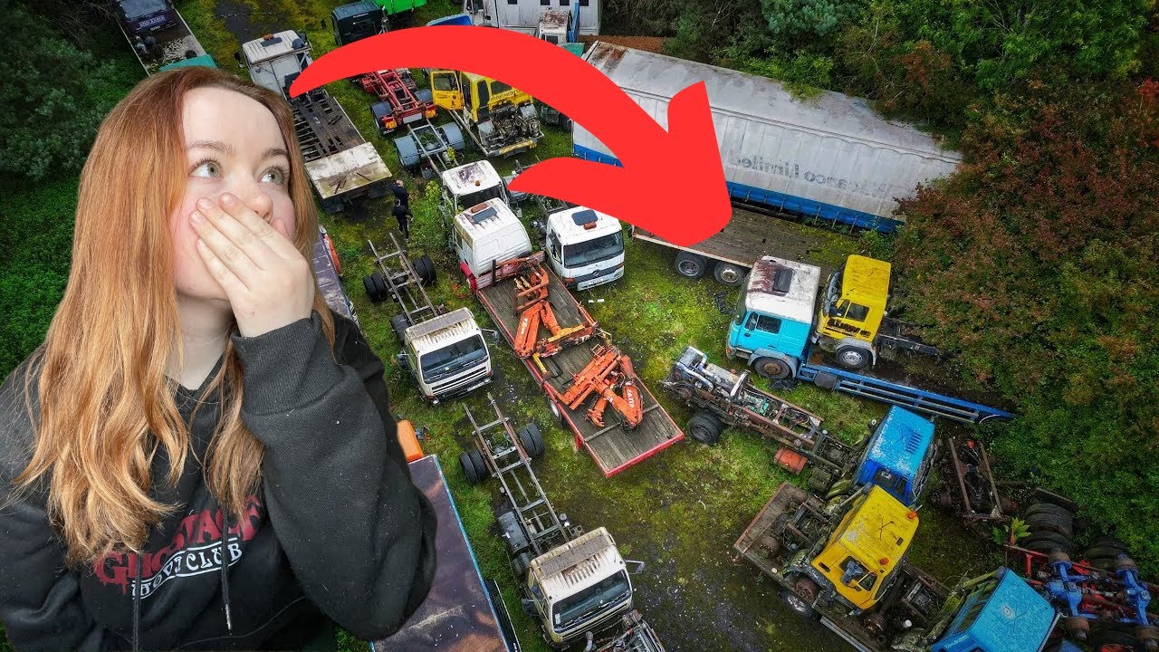 ABANDONED Lorry GRAVEYARD - We Found PRISON TRUCKS!