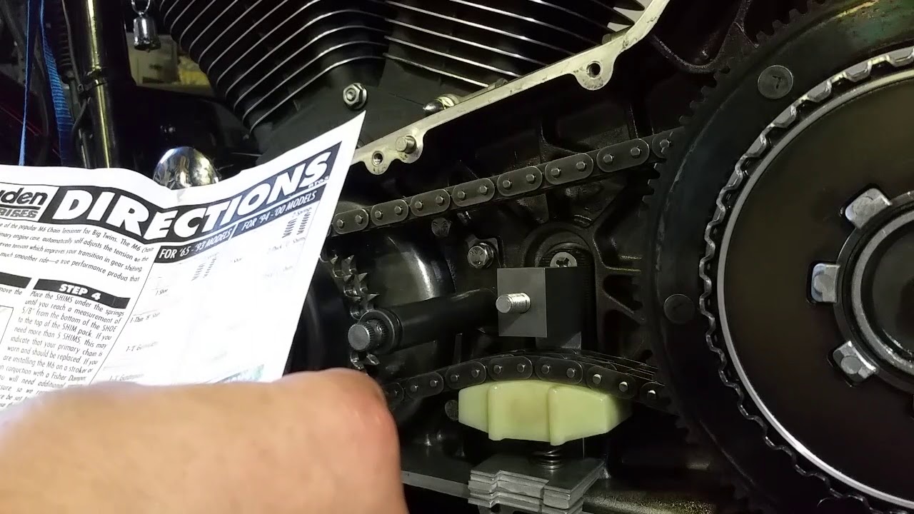 1994 Harley Dyna Tensioner Install