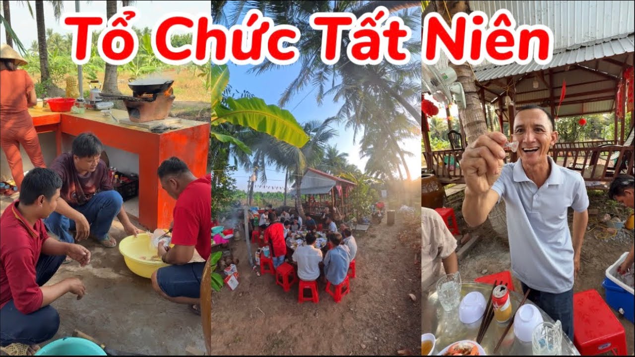 Tổ Chức Tất Niên Ở Xóm Cùng Các Anh Em Vui Hết Sảy - Quẹo Channel