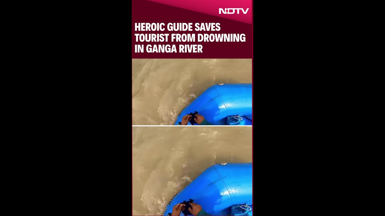Rishikesh River Rafting | Heroic Guide Saves Tourist From Drowning in Ganga