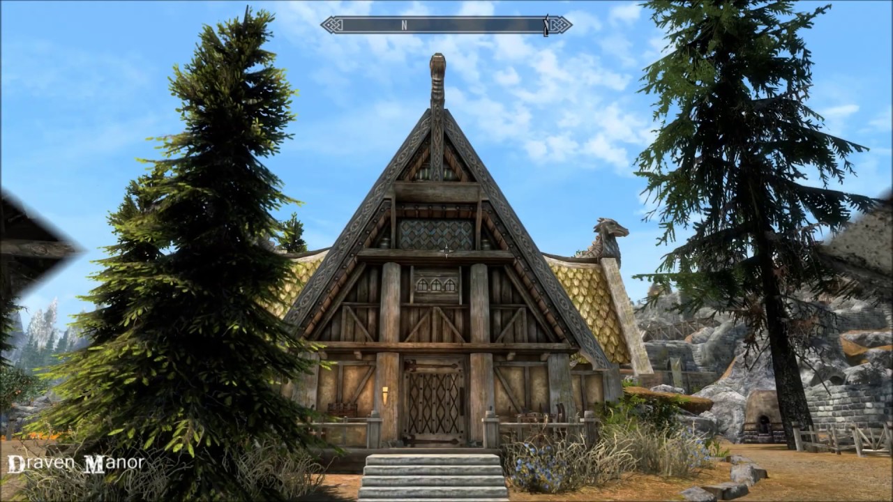 Draven Manor - Skyrim Special Edition House Mod