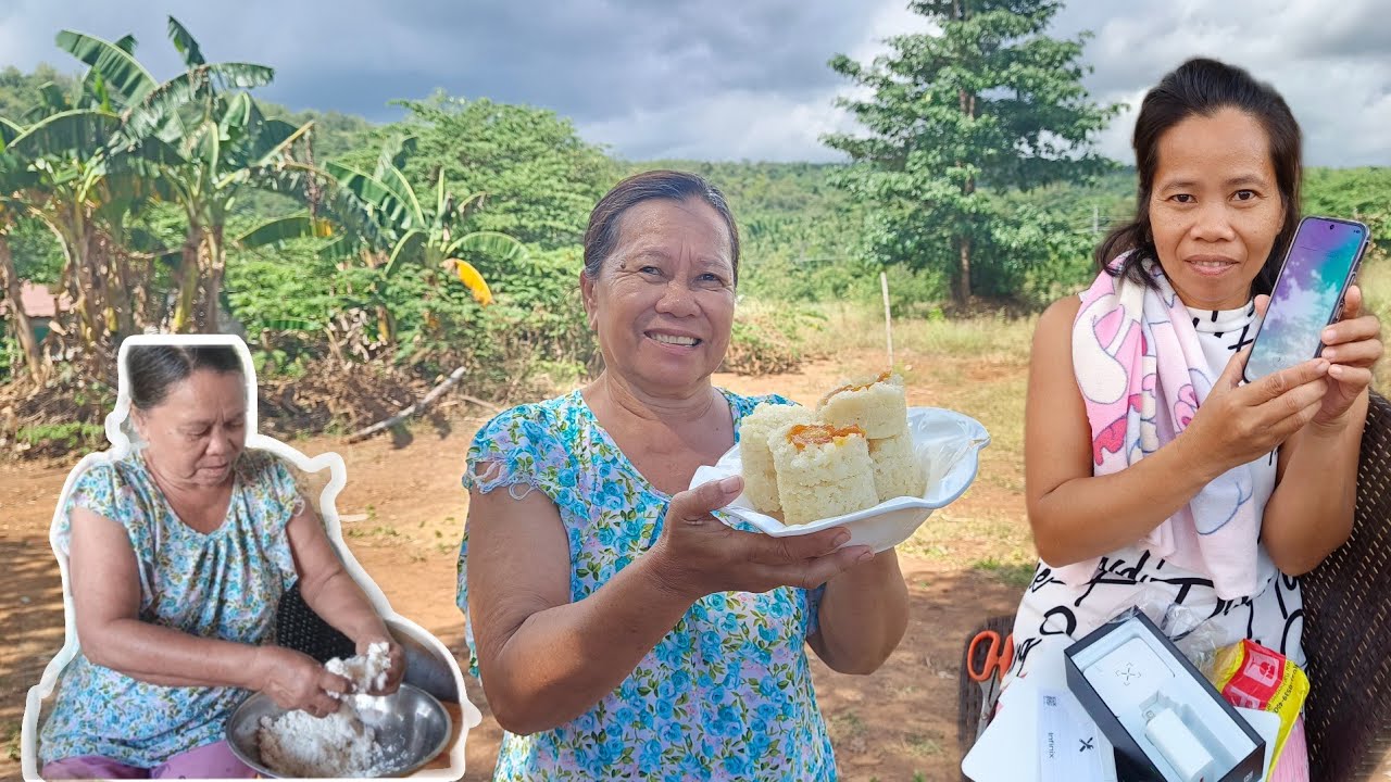 Nasorpresa c Jean sa regalo at nagluto ng pinasingaw na balinghoy