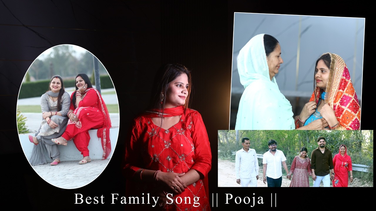 Best Family Song || Pooja || Star Studio Moonak || Star Photography
