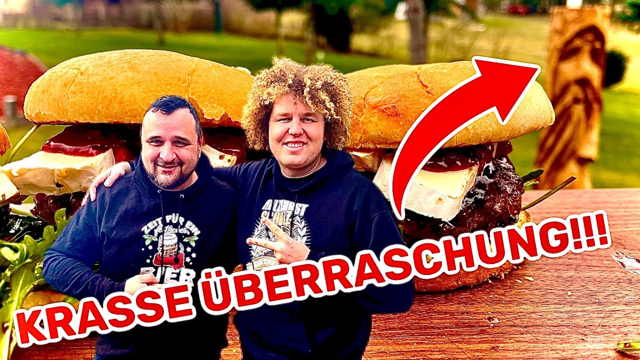 SAFTIGE ELCHBURGER VOM GRILL mit @HOLZKUNST SCHOLZ OFFIZIELL  --- Klaus grillt