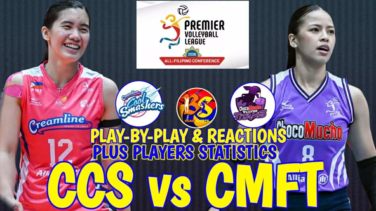 CREAMLINE vs CHOCO MUCHO I PVL ALL-FILIPINO CONF. 2026 I PLAY-BY-PLAY REACTIONS & PLAYERS STATISTICS