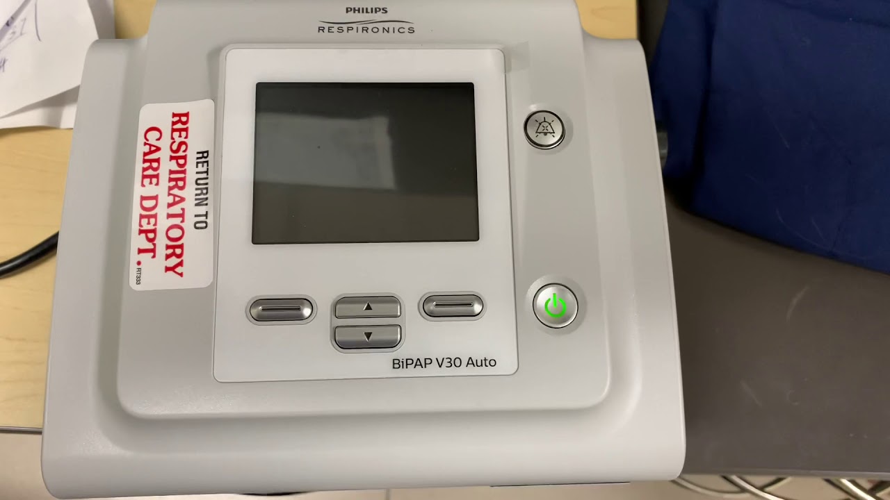 V30 BIPAP setup