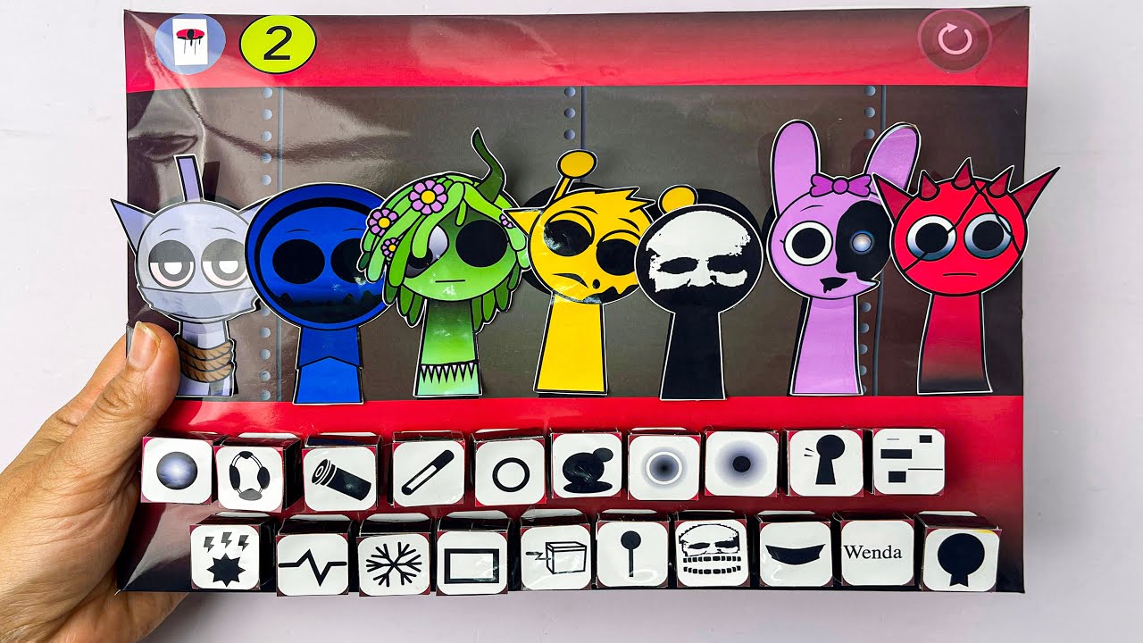 🌈Incredibox Sprunki x Corruptbox2 Grey Jevin Vineria Simon Pinki ASMR Phase 1vs2vs3vs4 squishy
