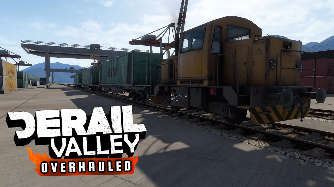 Derail Valley #03: Unterwegs am Hafen [Gameplay German Deutsch]